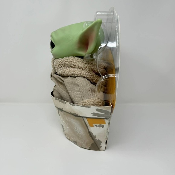 Mattel Disney Star Wars The Child Mandalorian Grogu Baby Yoda 11" Plush Doll - Picture 10 of 15